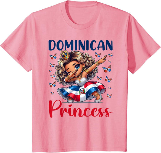 Dominican Princess Flag Latina Dominicana for Girls & Kids