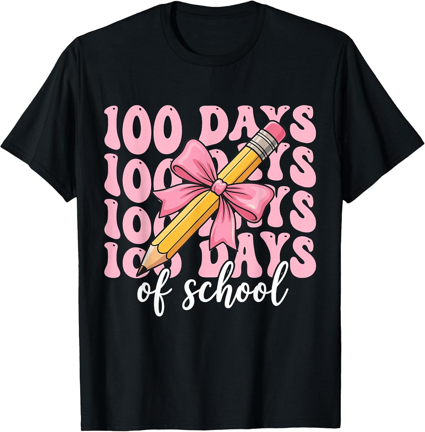 Coquette Bow 100 Days of School Teacher Girls
