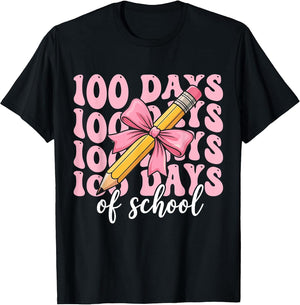 Coquette Bow 100 Days of School Teacher Girls