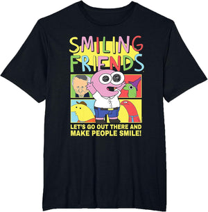 Smiling Friends Make People Smile PIM Funny Cartoon