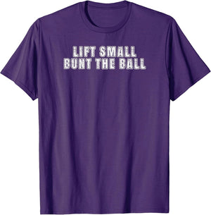Baseball Batter Batting Wisdom Lift Small Bunt The Ball