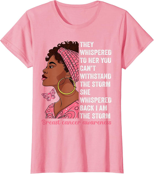 African American Breast Cancer Awareness Afro Black Women