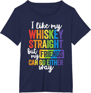 LGBT Pride Ally Pun March Parade Whiskey Equality Dont Hate