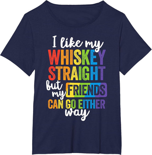 LGBT Pride Ally Pun March Parade Whiskey Equality Dont Hate