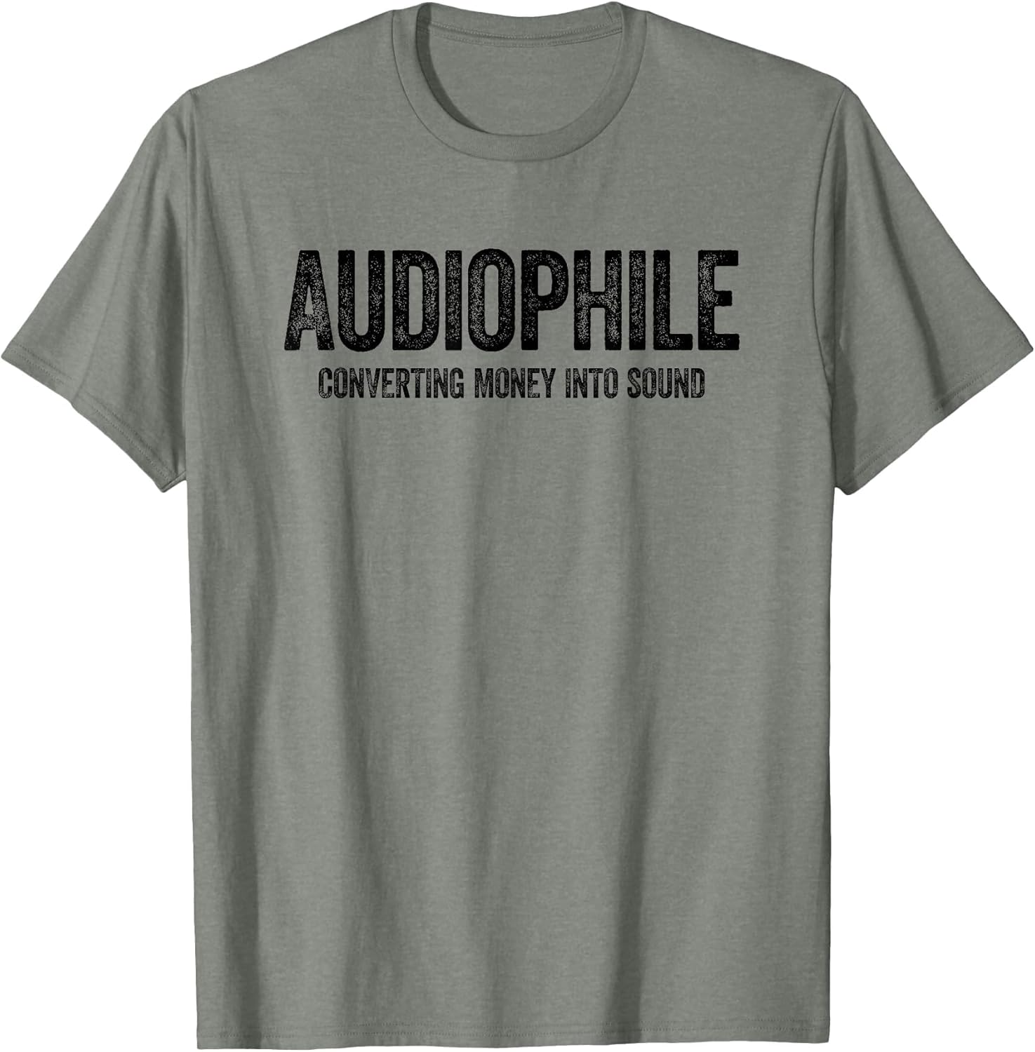 Audiophile Shirt Converting Money Into Sound Hi-Res Audio