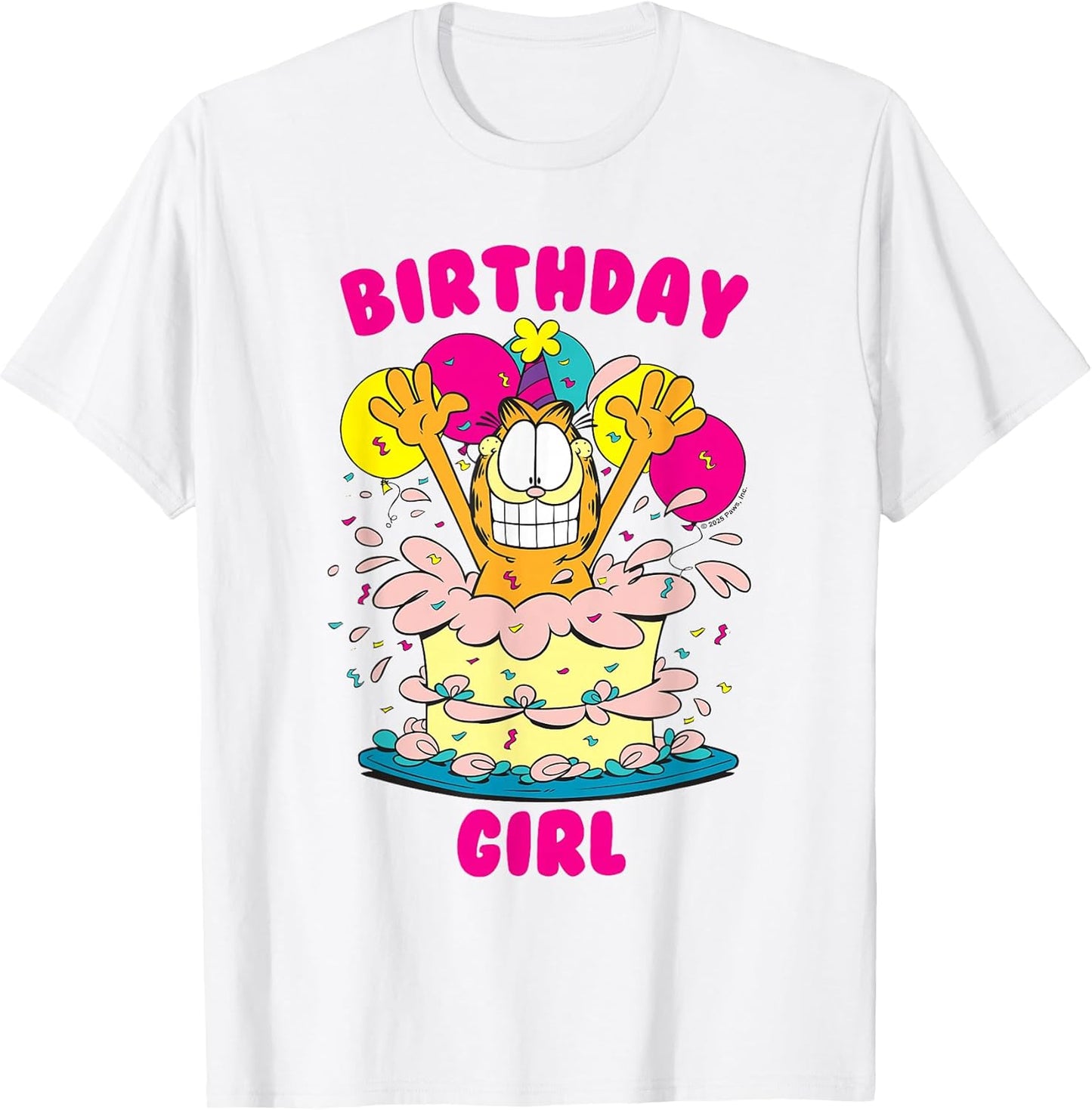 Garfield Birthday Girl Cake