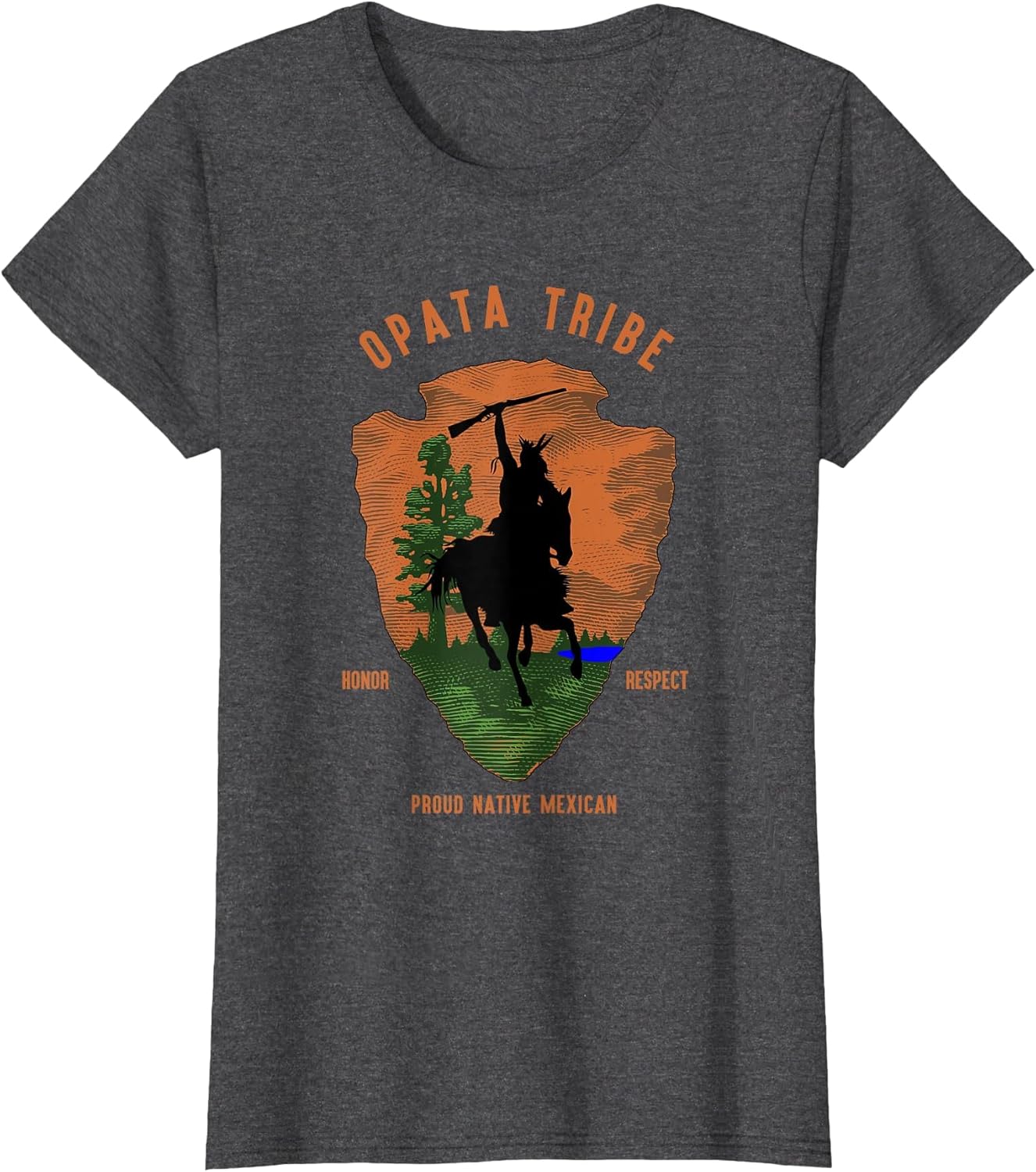 Opata Tribe Native Mexican Indian Proud Retro Arrow