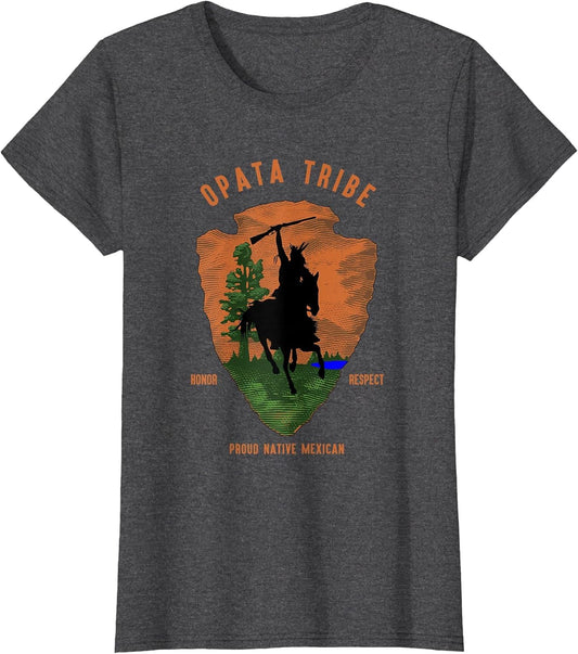 Opata Tribe Native Mexican Indian Proud Retro Arrow