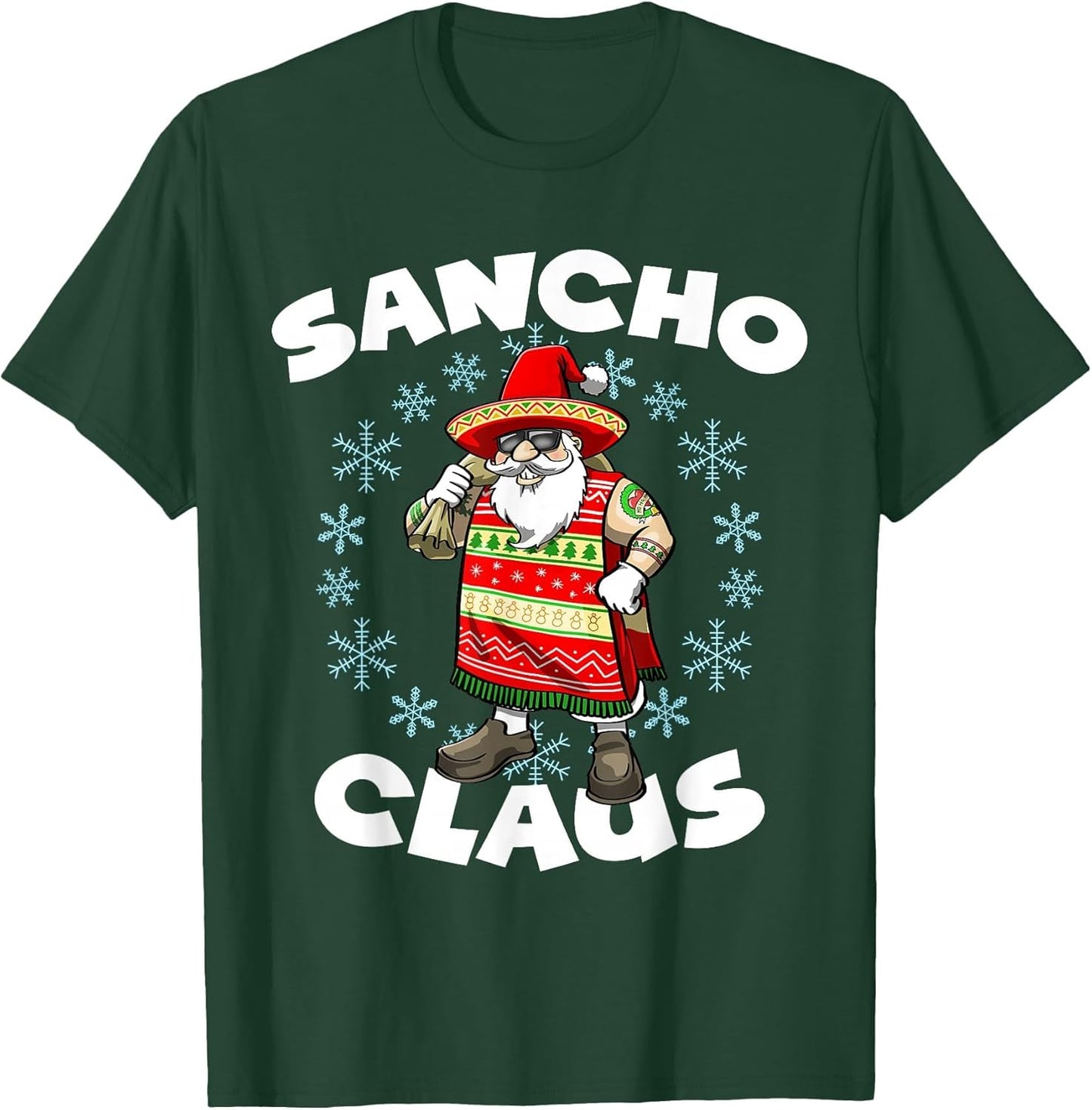 Funny Santa Claus Sancho Mexican Santa Claus Christmas