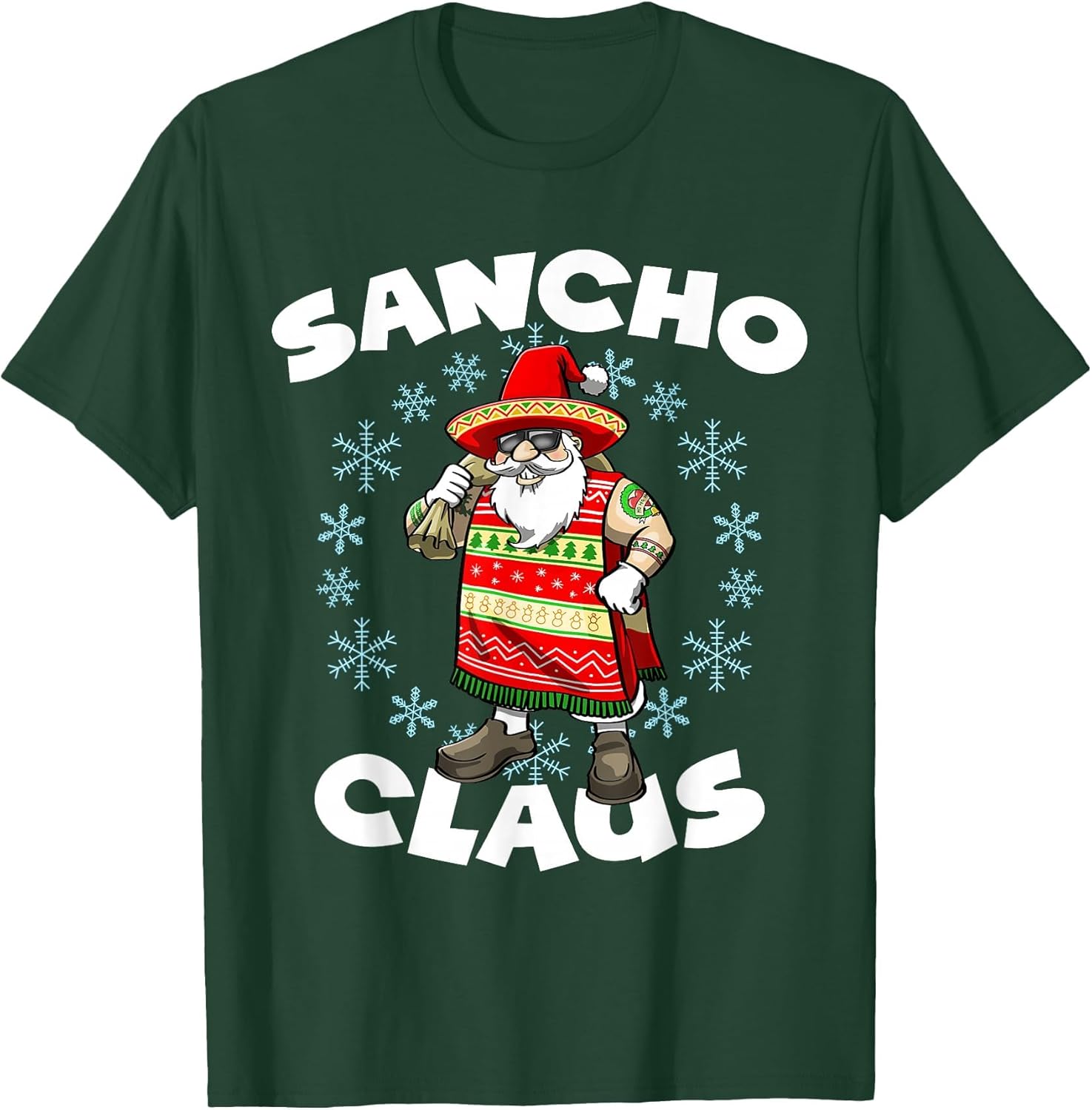 Funny Santa Claus Sancho Mexican Santa Claus Christmas