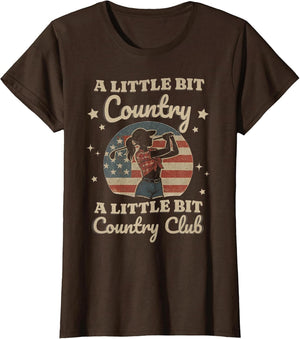 Country Golf Southern Cowgirl Golfing Country Club Golfer