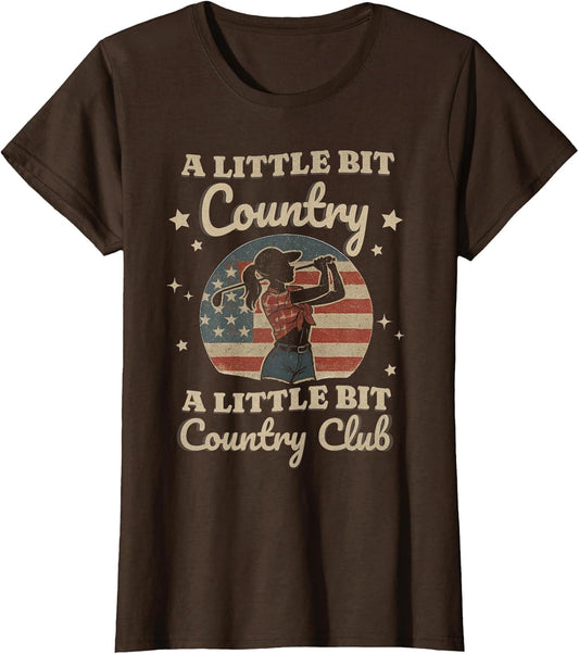 Country Golf Southern Cowgirl Golfing Country Club Golfer