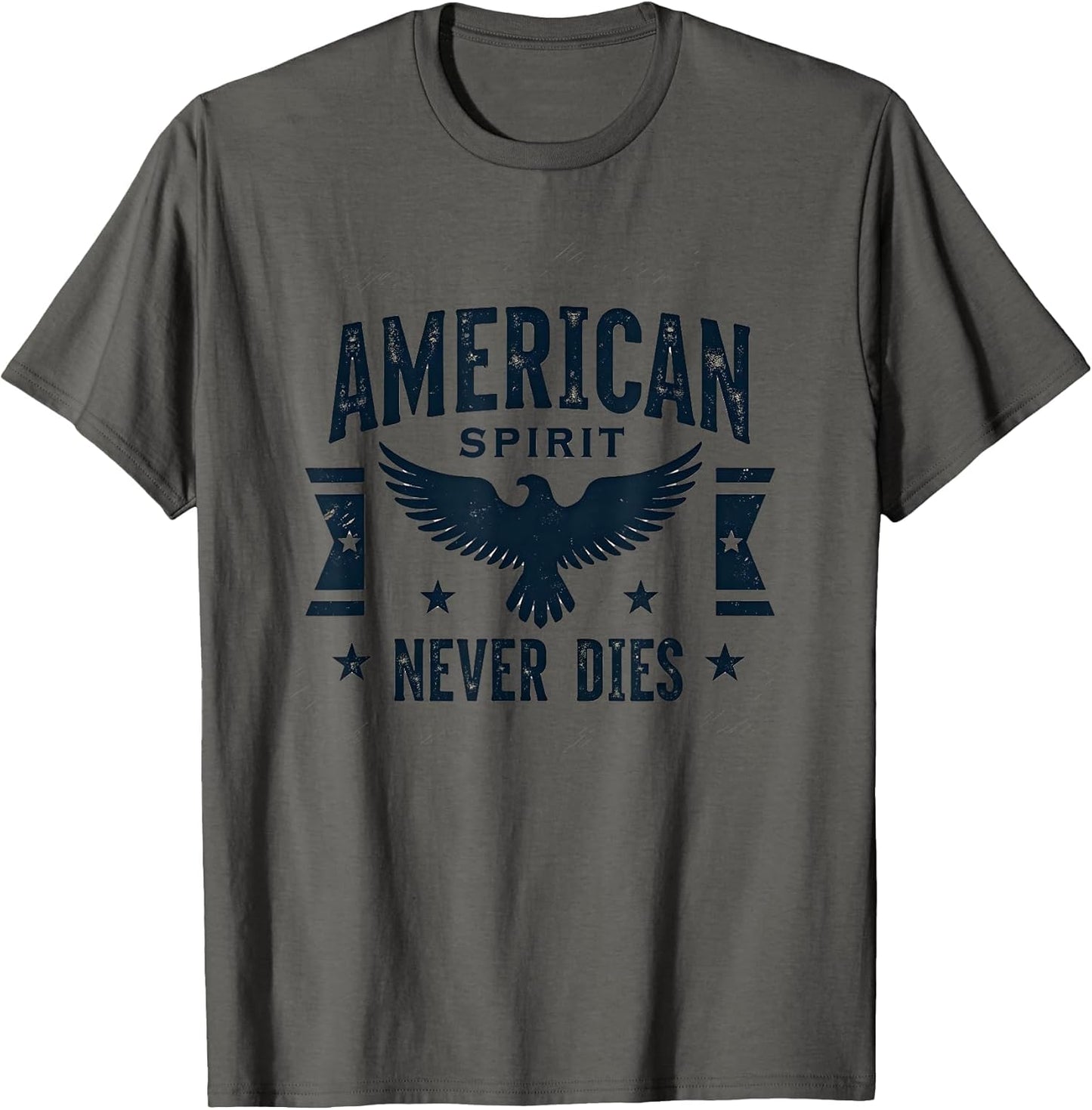 American Spirit Never Dies Patriotic Design