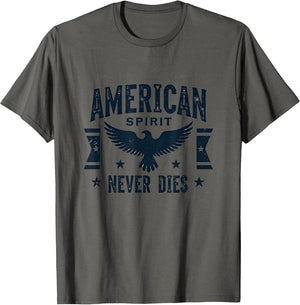 American Spirit Never Dies Patriotic Design