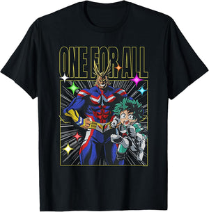 My Hero Academia All Might and Deku One for All Anime