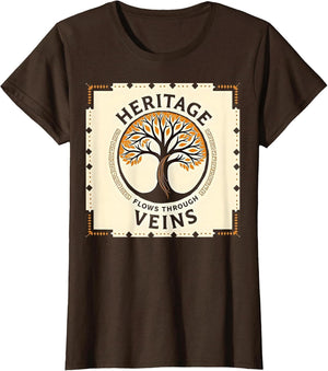 Heritage Flows Through Veins Black History Design