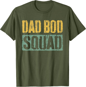 Dad BOD Squad Shirt Men Fathers Day