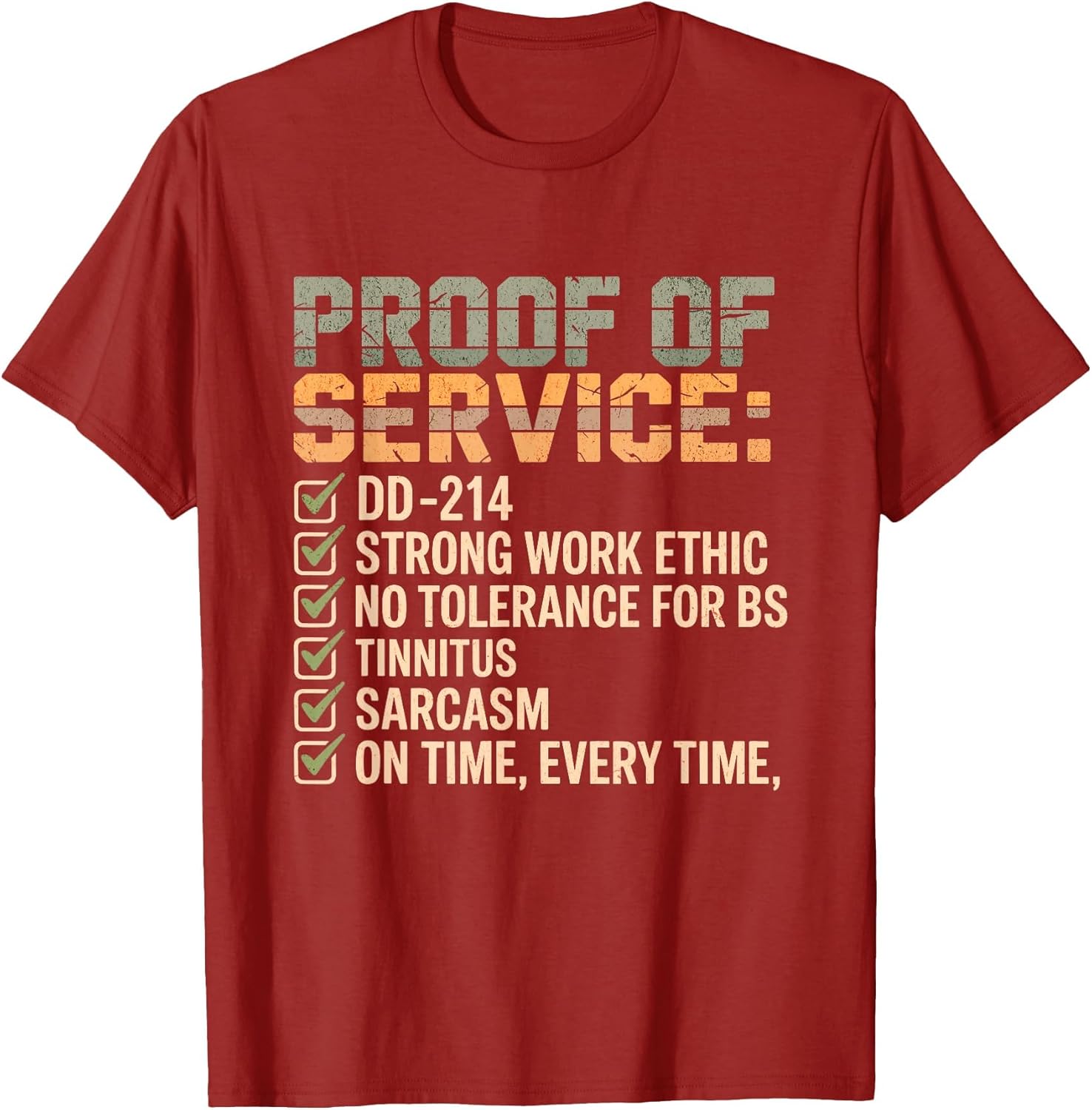 Proof of Service DD-214 Tinnitus Strong Work, Ethic Military