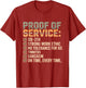 Proof of Service DD-214 Tinnitus Strong Work, Ethic Military