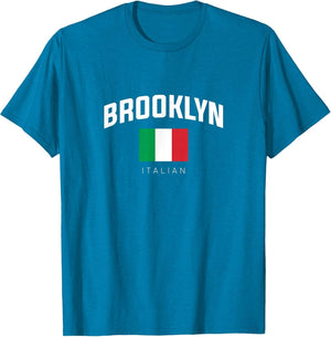 Brooklyn Italian Flag Graphic