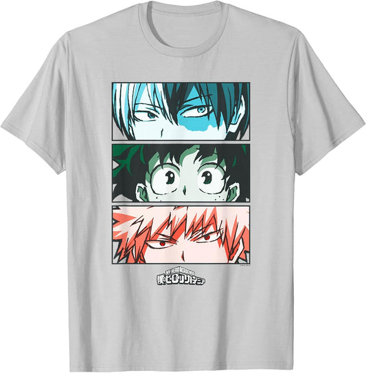 My Hero Academia Todoroki Deku Bakugo Eyes Anime