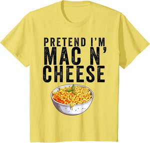 Mac n Cheese Boy Girl Macaroni and Cheese Halloween Costume