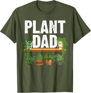 Funny Plant Dad Art for Daddy Men Papa Gardening Plant Lover