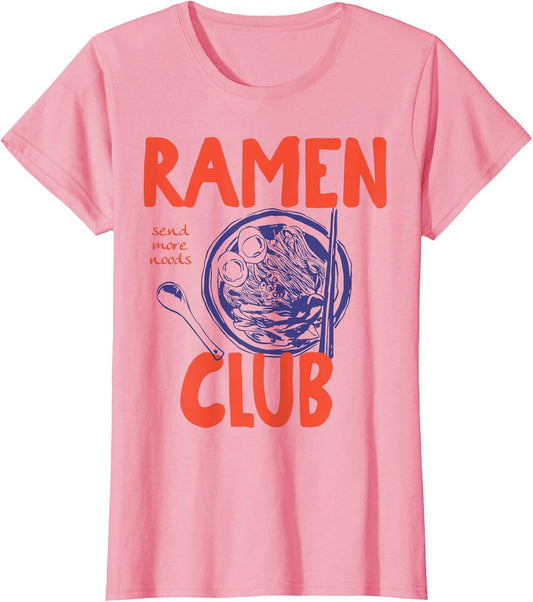 Ramen Club Ramen Noodles Graphic Girl Women