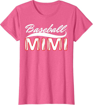Baseball Mimi Women Family Matching Mimi Baseball Mother