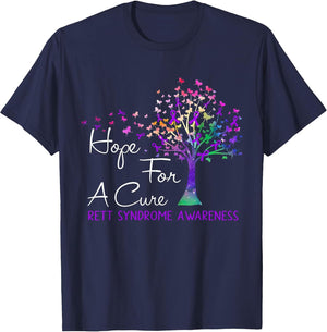 Hope for A Cure Rett Syndrome Awareness Tree Ribbon