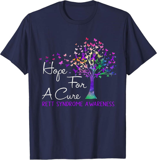 Hope for A Cure Rett Syndrome Awareness Tree Ribbon