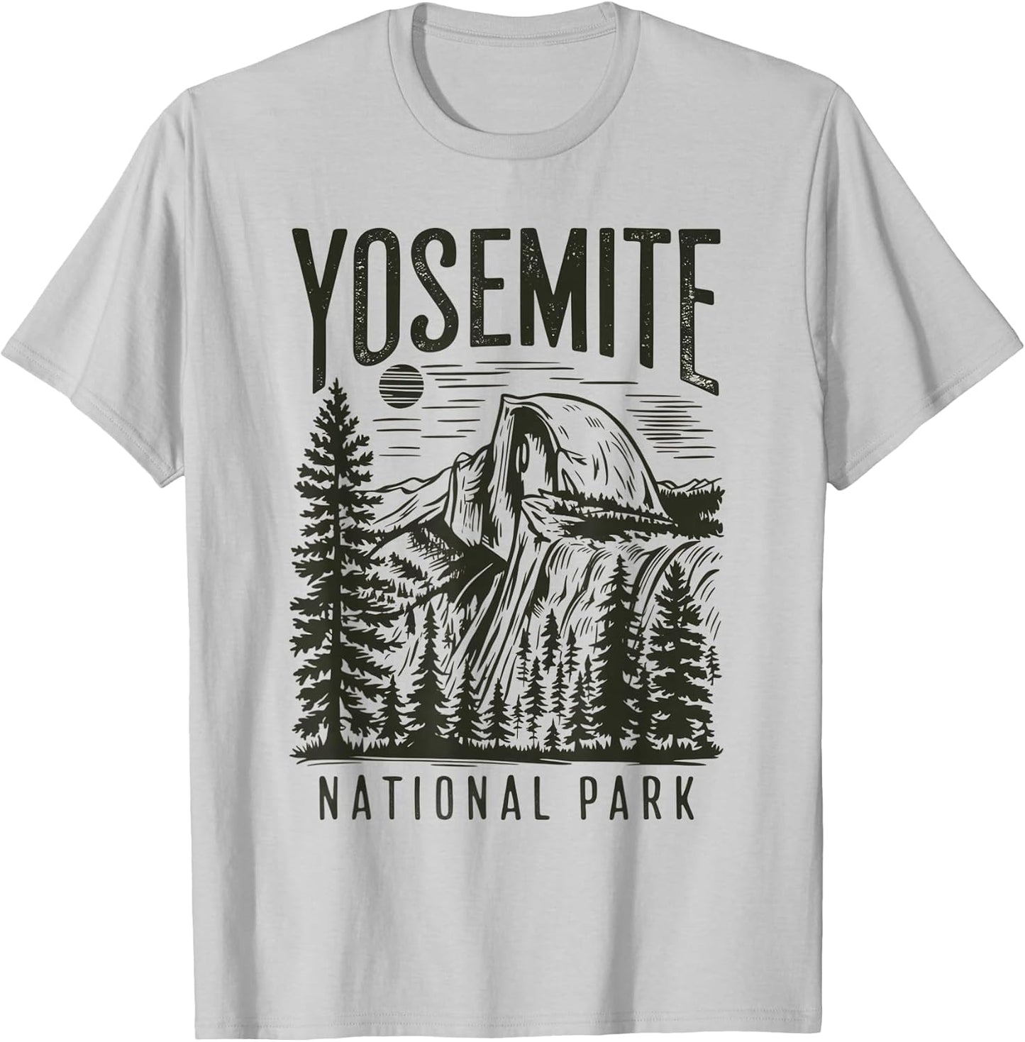 Retro Yosemite Half-Dome National Park Vintage