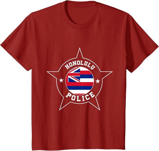 Honolulu Police T Shirt - HPD Hawaii Police