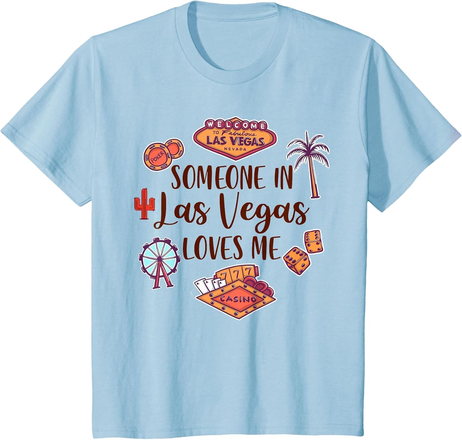 Las Vegas Baby Travel Trip Someone in Las Vegas Loves Me