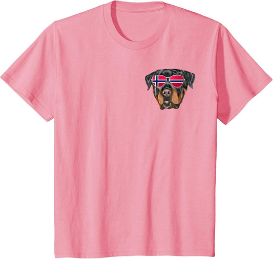 Norwegian Flag Rottweiler Dog Norway Pocket