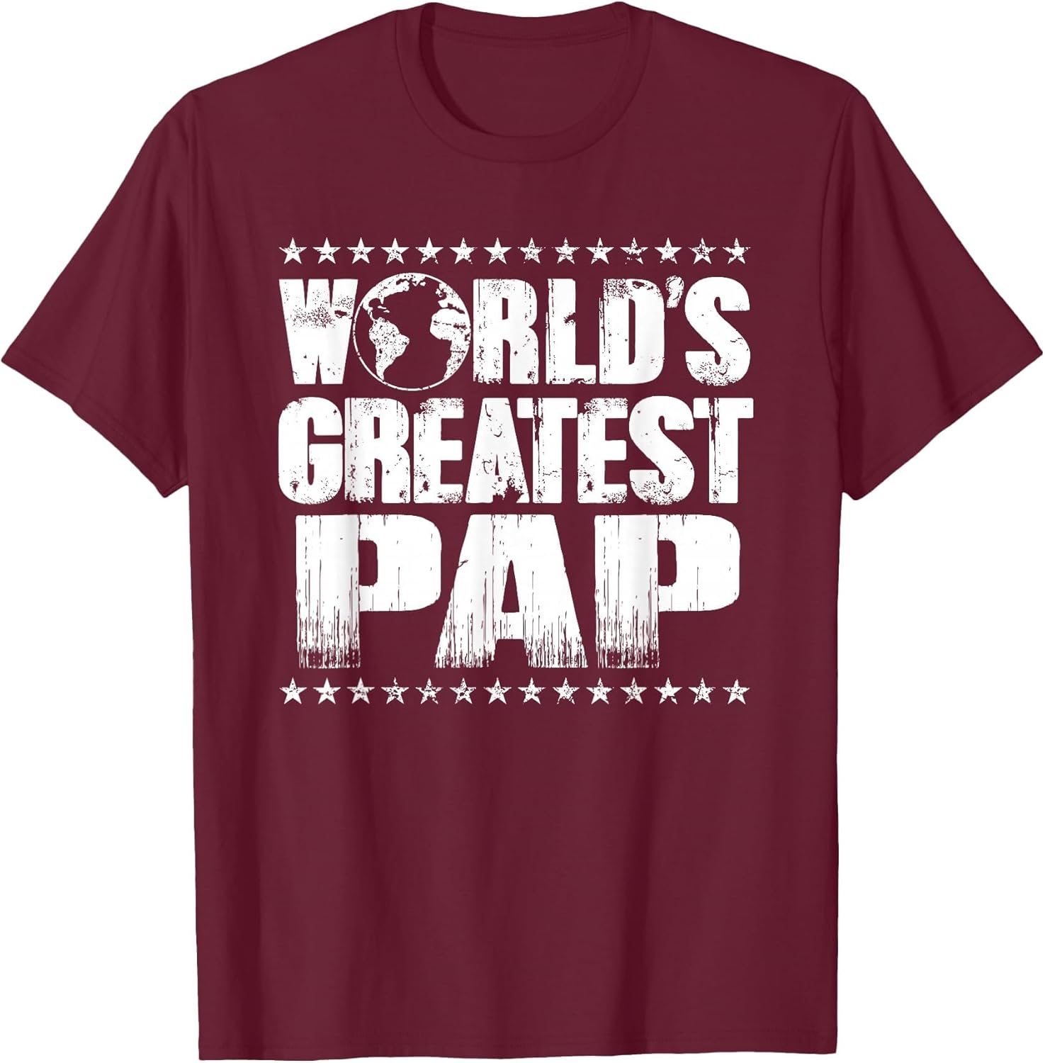 World's Greatest Pap T Shirt -Best Ever Award Gift