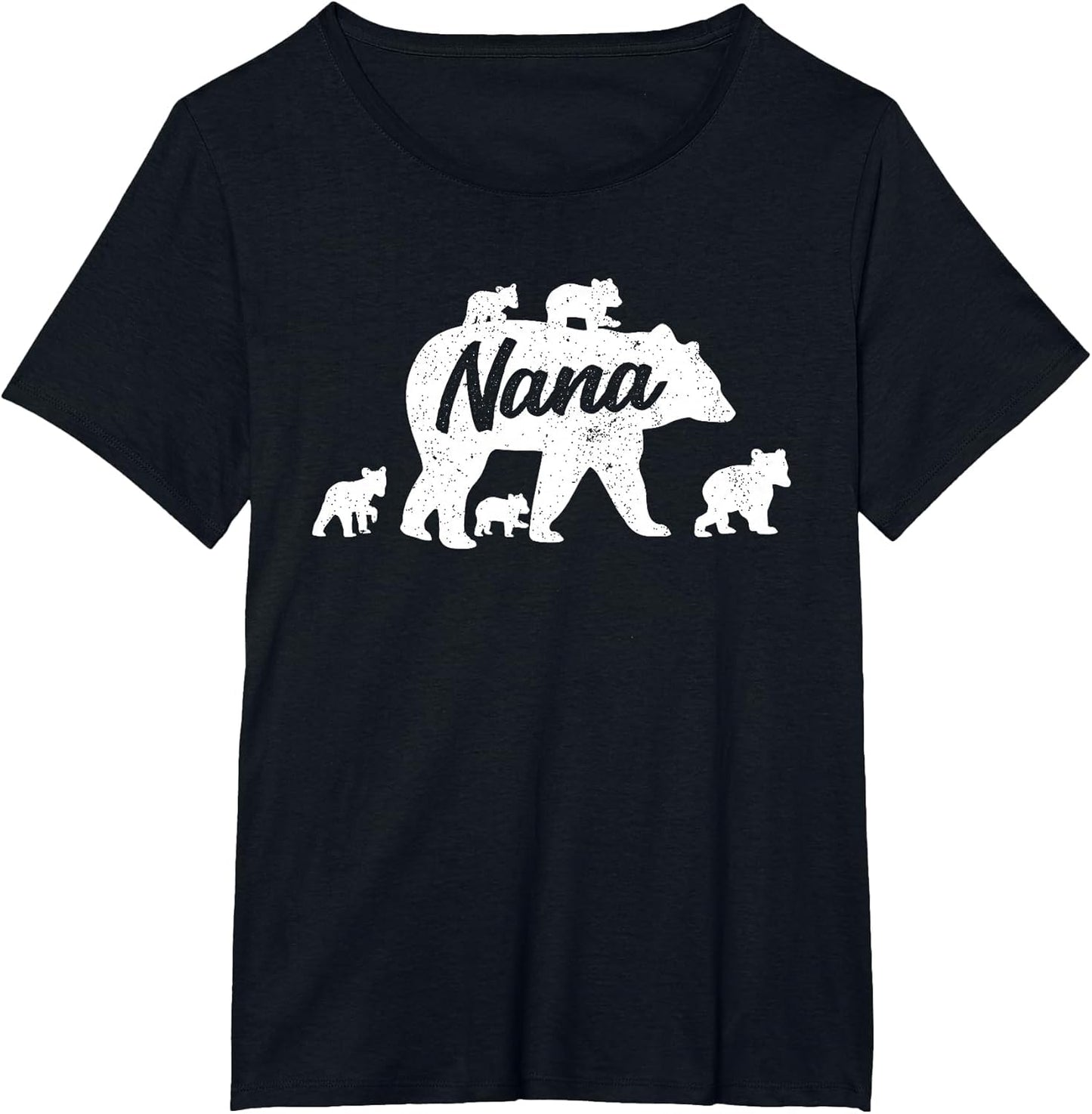 Vintage Nana Grandma Bear with 5 Cub Mother's Day
