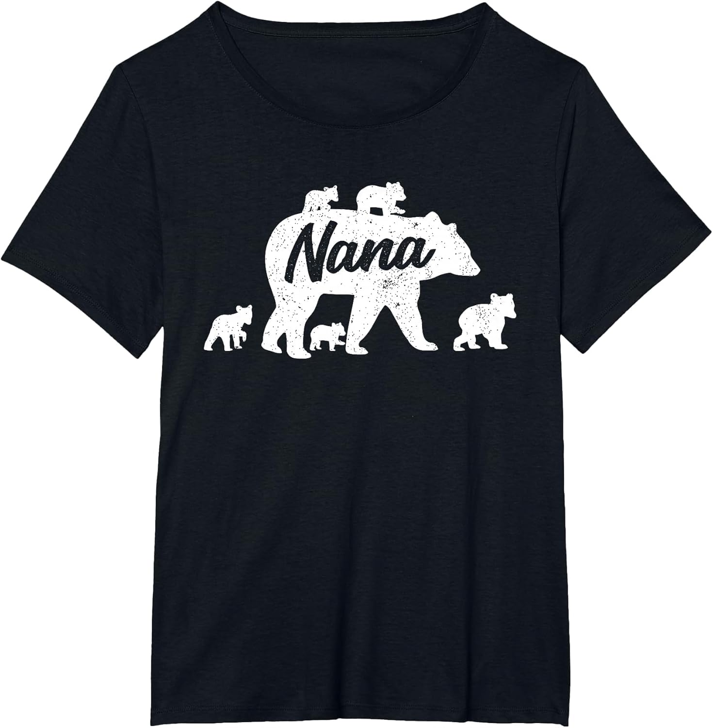 Vintage Nana Grandma Bear with 5 Cub Mother's Day