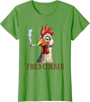 Cannabis Weed Lover 420 Chicken Smoking Stoned Fried Chicken