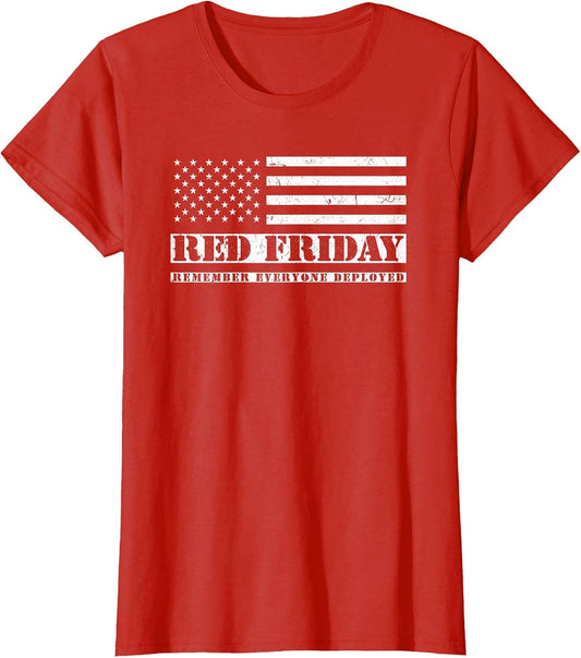 RED Friday Remember Everyone Deployed RED