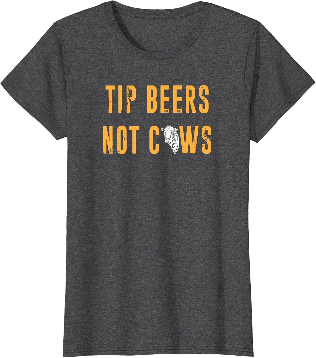 Cow Tipping and Drinking T Shirt 10610