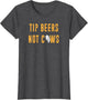 Cow Tipping and Drinking T Shirt 10610