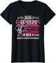 Jesus in Her Heart Scissors in Her Hand She's Unstoppable