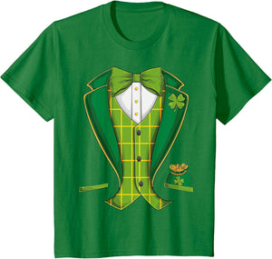 Funny Leprechaun st Patricks Day Costume Kids Boys Men Women