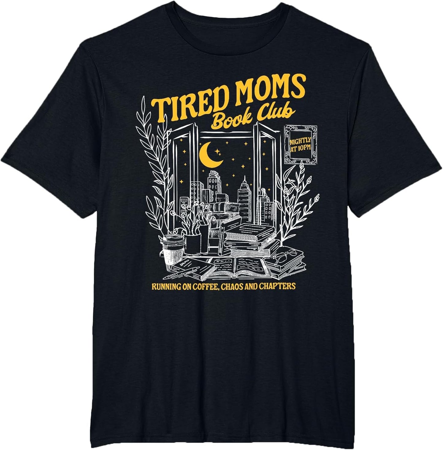 Retro Tired Moms Book Club Bookish Booktrovert Mother's Day