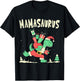 Mama Dinosaur Christmas Tree Dino Claus Funny Xmas