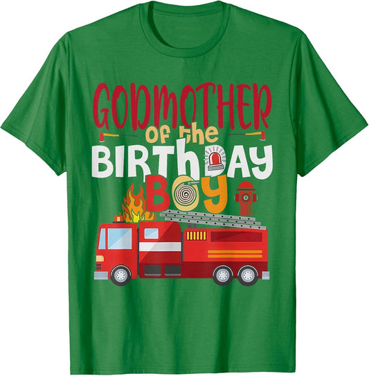 Godmother of The Birthday Boy Fire Truck Firefighter Party