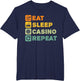 Funny Casino Play Poker Slot Machine Lover Player Gift