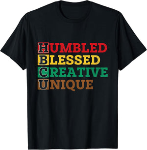 HBCU Humbled Blessed Creative Unique - African Pride