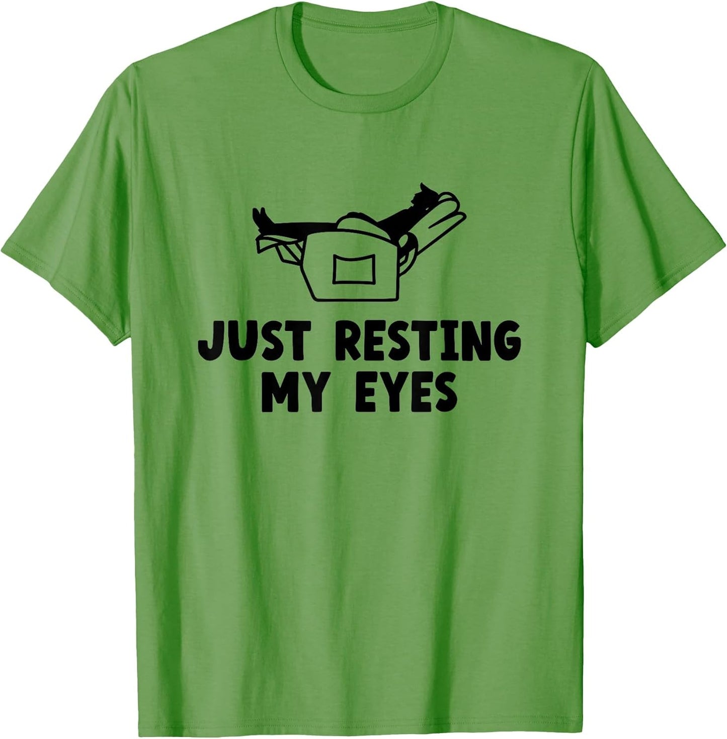 Just Resting My Eyes Lift Chair Funny Exhausted Dad Saying